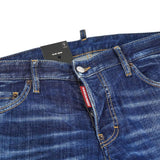 Dsquared² Blue Cotton Jeans & Pant