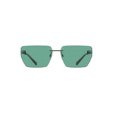 Calvin Klein Green Metal Men Sunglass