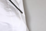 Dolce & Gabbana White GOLD Long Sleeve Dress Formal Shirt