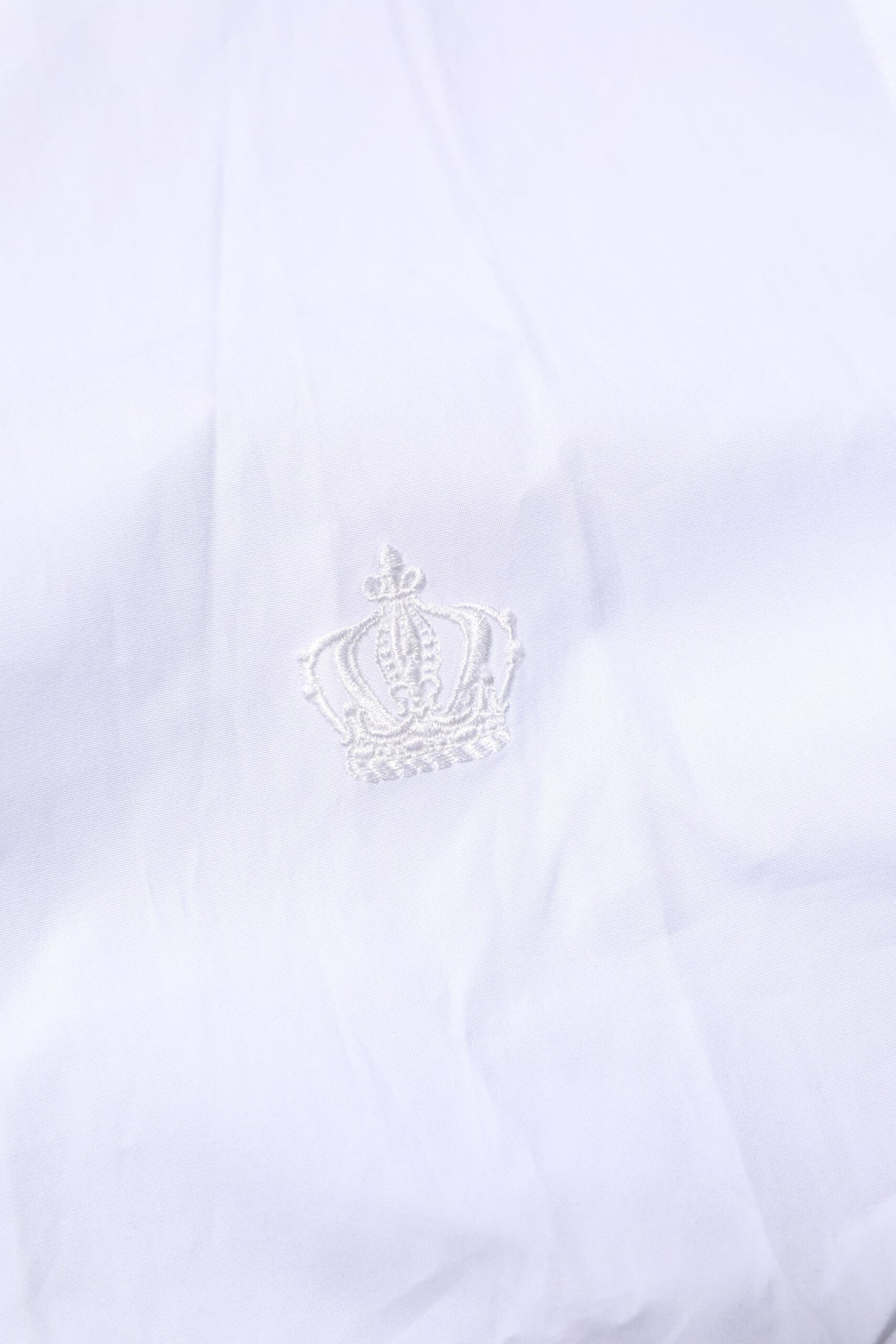 Dolce & Gabbana White Cotton Long Sleeves GOLD Formal Shirt