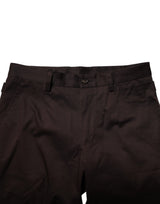 Dolce & Gabbana Brown Cotton Formal Dress Pants