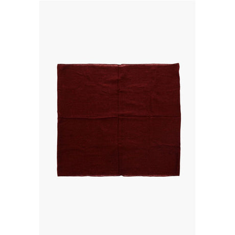 Corneliani Solid Color Virgin Wool and Silk Scarf