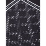 Dolce & Gabbana Black Silk Pocket Square