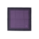 Dolce & Gabbana Purple Silk Pocket Square