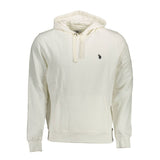 U.S. POLO ASSN. White Cotton Men Sweater