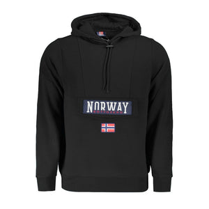 Norway 1963 Black Cotton Sweater