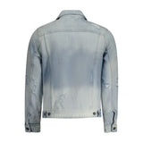 Guess Jeans Blue Cotton Jacket