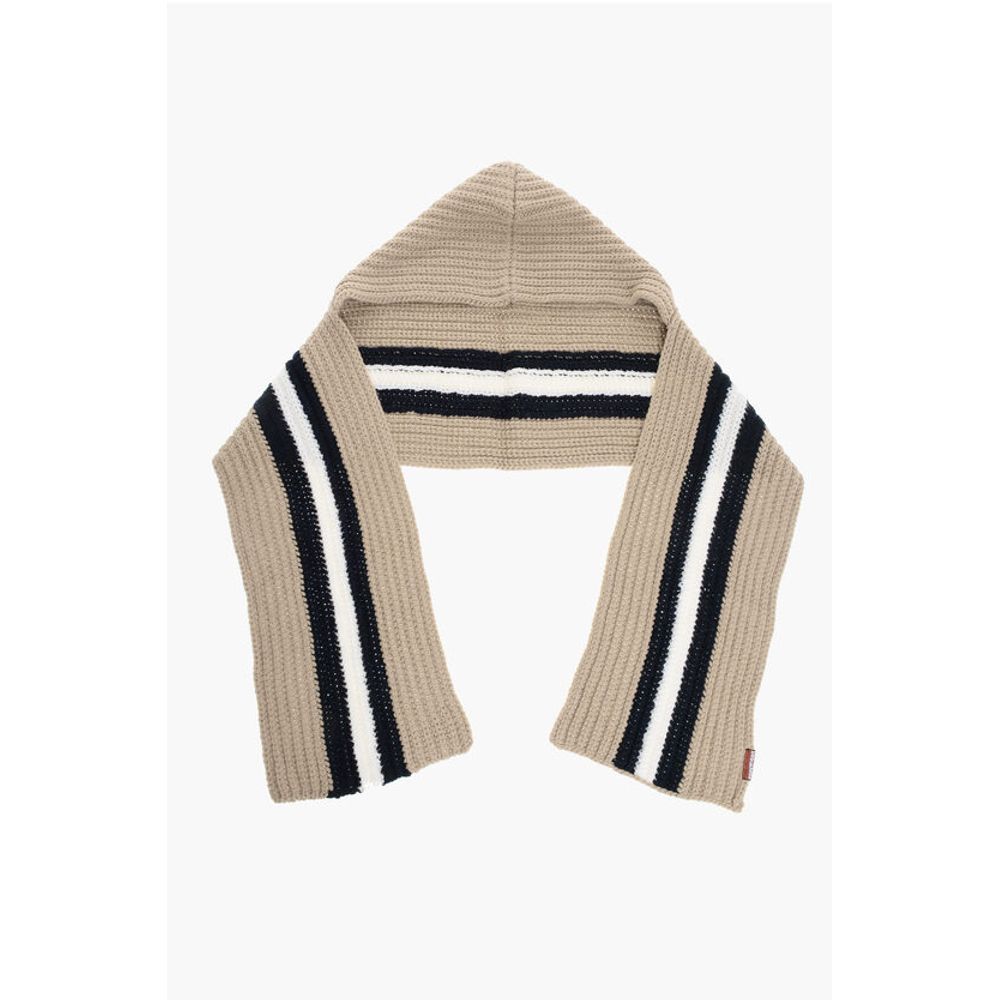 Dsquared² Alpaca Blend Scarf with Hood