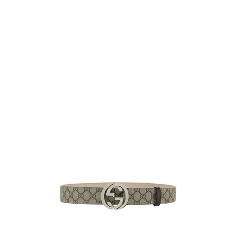 Gucci Beige GG Supreme Belt