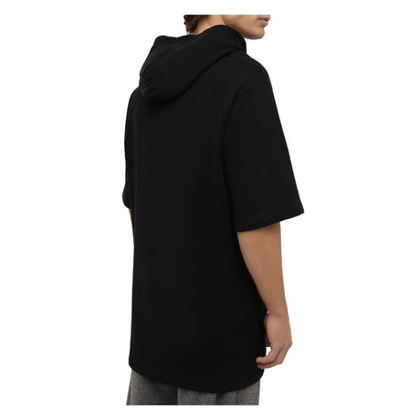 Balmain Black Cotton Sweater