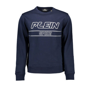 Plein Sport Blue Cotton Men's Sweatshirt