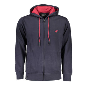 U.S. Grand Polo Blue Cotton Men Sweater