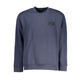 Cavalli Class Blue Cotton Men Sweater