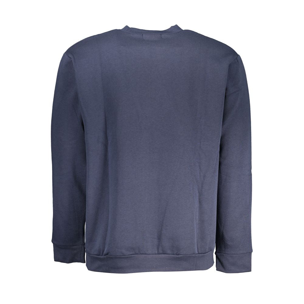 Cavalli Class Blue Cotton Men Sweater