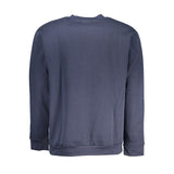Cavalli Class Blue Cotton Men Sweater
