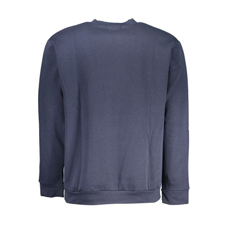 Cavalli Class Blue Cotton Men Sweater