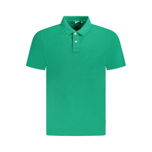 Pepe Jeans Green Cotton Polo Shirt