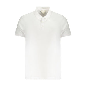Calvin Klein White Cotton Men Polo Shirt
