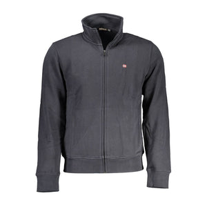 Napapijri Black Cotton Men Sweater