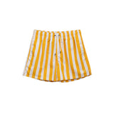 Emporio Armani Yellow Polyester Swim Short