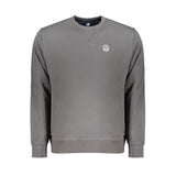 North Sails Brown Cotton Men Sweater