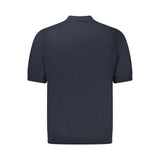 Hugo Boss Blue Cotton Sweater