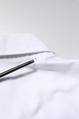 Dolce & Gabbana White Cotton STAFF Long Sleeves Formal Shirt