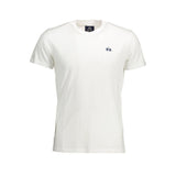 La Martina White Cotton T-Shirt