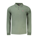 Norway 1963 Green Cotton Men Polo Shirt