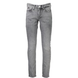 Calvin Klein Brown Cotton Men Jeans