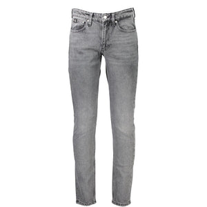 Calvin Klein Brown Cotton Men Jeans