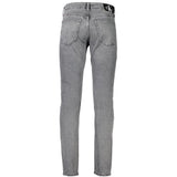 Calvin Klein Brown Cotton Men Jeans
