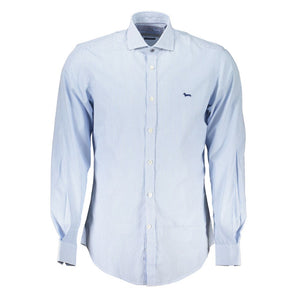 Harmont & Blaine Light Blue Cotton Men Shirt