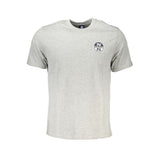 North Sails Brown Cotton Men T-Shirt