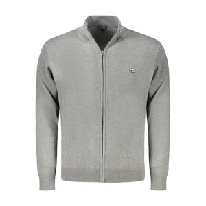 Norway 1963 Brown Polyester Mens Cardigan