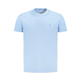 Calvin Klein Light Blue Cotton Men T-Shirt