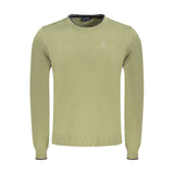 North Sails Green Cotton Men Sweater