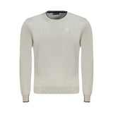 North Sails Brown Cotton Men Sweater