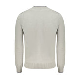 North Sails Brown Cotton Men Sweater