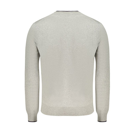 North Sails Brown Cotton Men Sweater