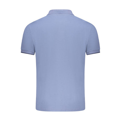 North Sails Blue Cotton Men Polo Shirt