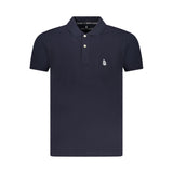 Marina Yachting Blue Cotton Men Polo Shirt