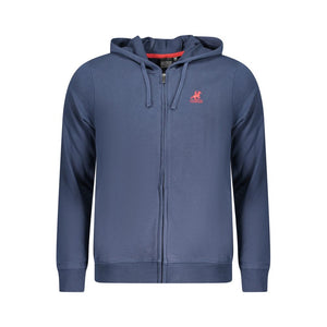 U.S. Grand Polo Blue Cotton Sweater