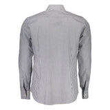 La Martina Blue Cotton Men Shirt