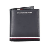 Tommy Hilfiger Blue Leather Men Wallet