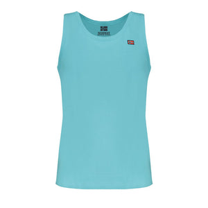 Norway 1963 Light Blue Cotton Men Shirt