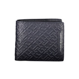 Tommy Hilfiger Blue Leather Men Wallet