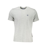 North Sails Brown Cotton Men T-Shirt