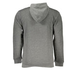 Sergio Tacchini Brown Cotton Men Sweater with Hood