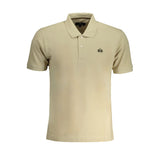 La Martina Beige Cotton Polo Shirt